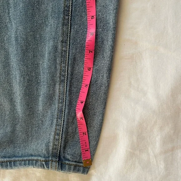 BALLOON Women's Blue Jeans with Pink Stripe - Picture 11 of 14